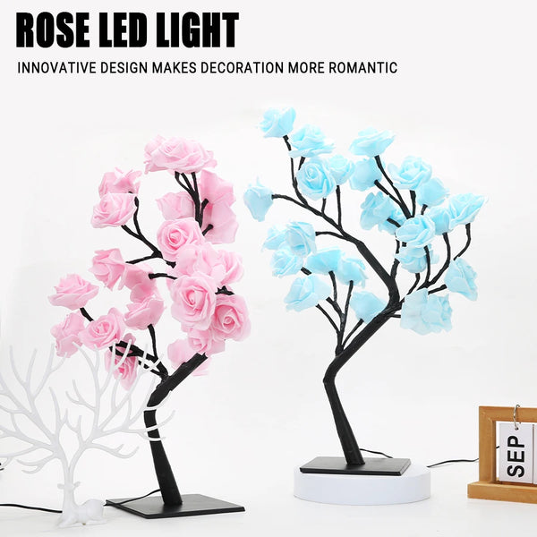 Enchanting Rose Light Tree